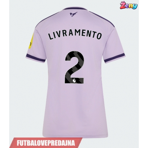 Lacne Ženy Futbalové dres Newcastle United Tino Livramento #2 2026-27 Krátky Rukáv - Tretina